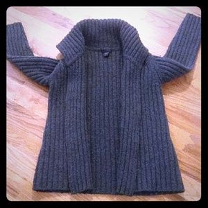 100% lambswool heavy weight cardigan